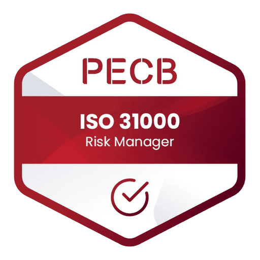 ISO 31000 Risk Management certification badge
