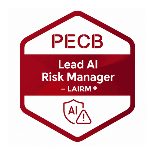 Lead AI Risk Manager certification badge