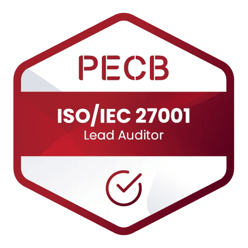 ISO/IEC 27001 Lead Auditor certification badge
