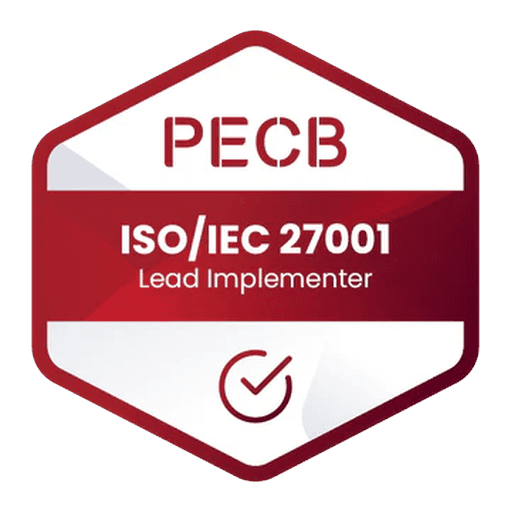 ISO/IEC 27001 Lead Implementer certification badge