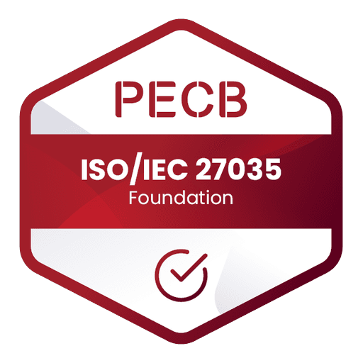 ISO/IEC 27035 Foundation certification badge